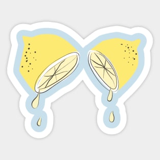 Lemon Fresh Design Sticker